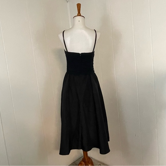 Vintage Puff Sleeve Crop Jacket with Sleeveless A-Line Dress - Picture 9 of 14